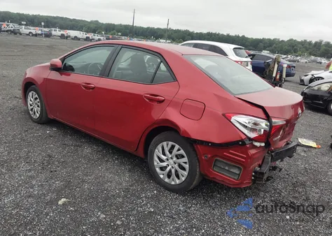 2017 Toyota Corolla Le z USA, uszkodzony, nr VIN 2T1BURHE6HC929905
